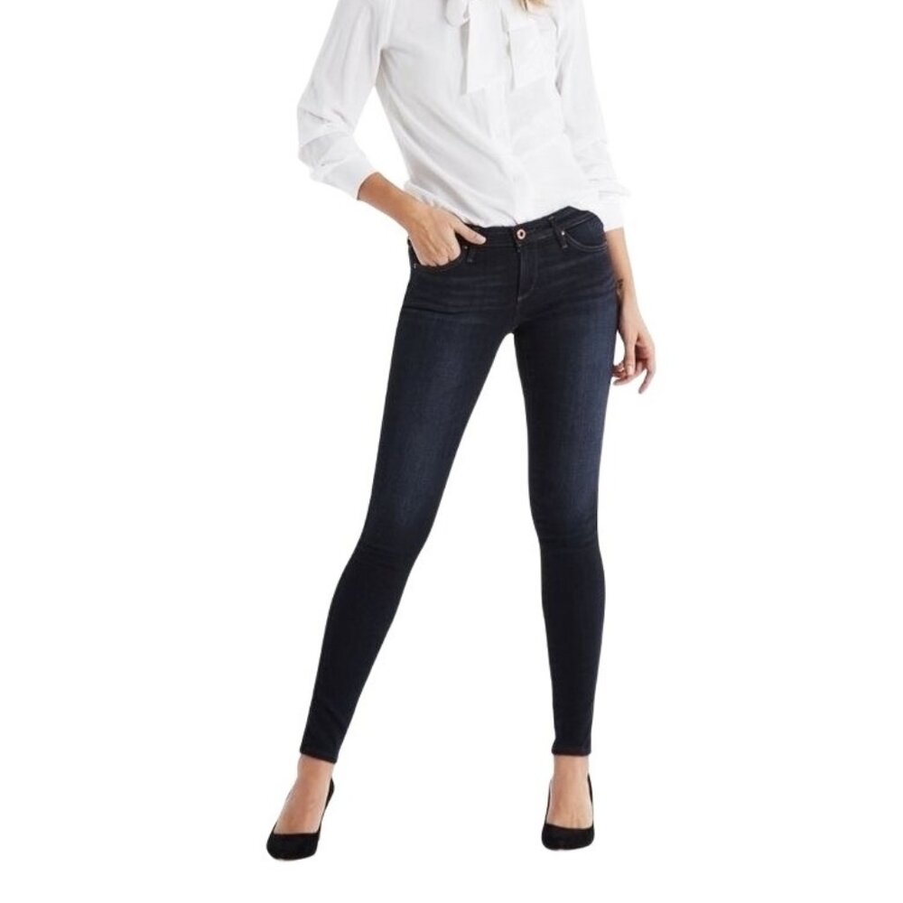 AG Adriano Goldschmied The Leggings Size 27 Super Skinny Jeans Dark Wash